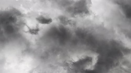 dramatisch Ausblicke auf Gewitter und dunkle Wolken