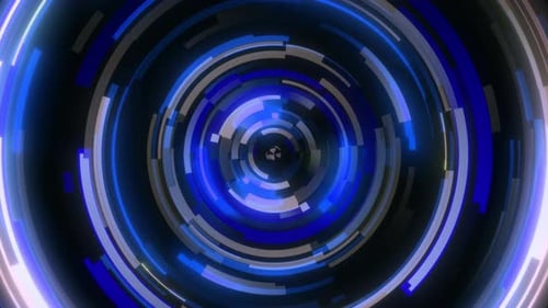 Technology Hud Circle animation