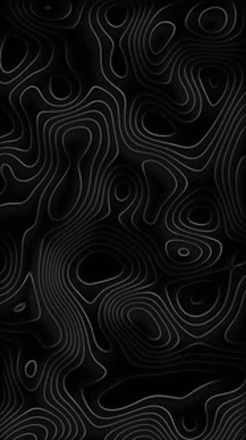 Abstract Flowing Contour Lines Animated Background Loop