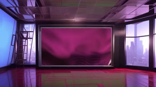 Virtual Graduation Ceremony Set Background Loop for a Memorable and Achieving Event