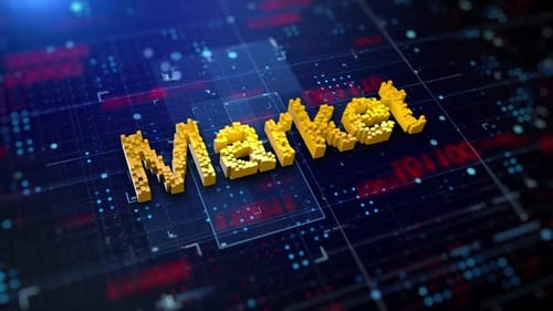 Pixelated Word Market