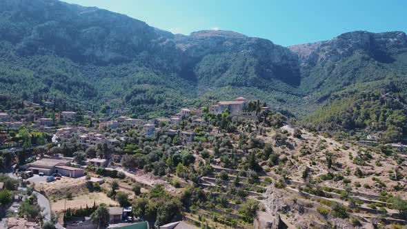 4k Drone Footage Of Parr quia Sant Joan Baptista In Deia Mallorca 4k-drone-footage-of-parr-quia-sant-joan-baptista-in-deia-mallorca