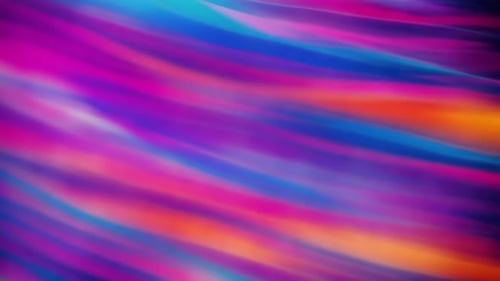 Vibrant Abstract Neon Light Streaks Motion Background