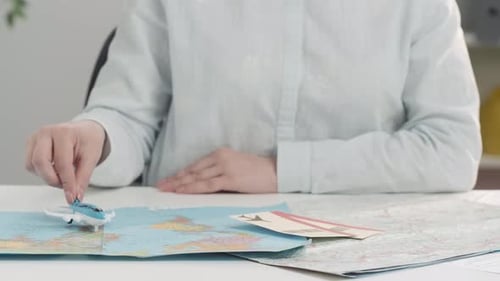 Planning an International Trip at a Travel Agency