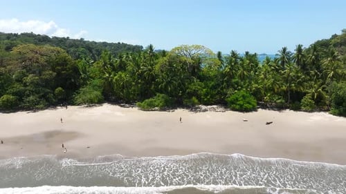 Aerial View of Manuel Antonio National Park in Costa Rica