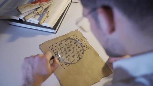 Historian who studies the historical letter written in the medieval alphabet.
