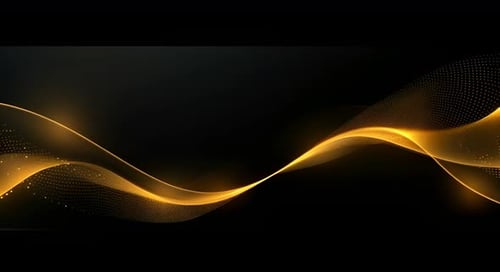 Schwarzer Luxus-Unternehmenshintergrund mit goldenen Linien