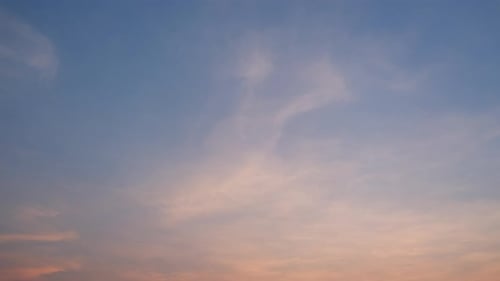 Timelapse video captures a sunset sky, Time-lapse footage.