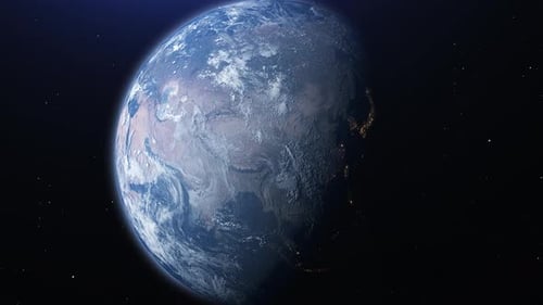 Realistic Earth Globe
