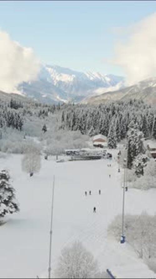 Hatsvali Mountain Ski Resort, Georgia (Vertical Motion)