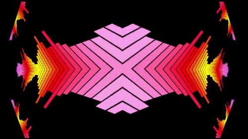 Colorful Arrows Animation Background