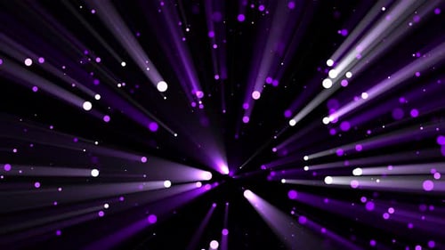 3D lila Punkte auf hellem Hintergrund
