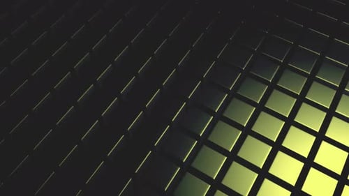 Abstract technological background dark green grid pattern digital squares modern design technology i