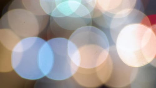 Out of Focus City Lights Abstract Bokeh Effect