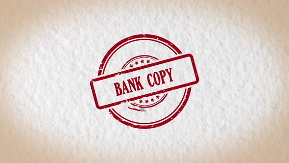 Bank Copy Stamp Style Word, Motion Graphics ft. bank copy & rubber ...