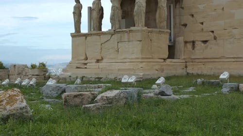 Temple du Parthénon sur l'Acropole athénienne, Grèce