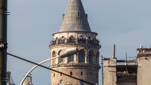 Hyperlapse am Galataturm