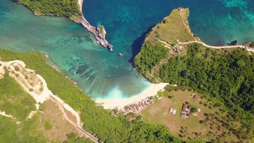 Sea Bay auf der Insel Java