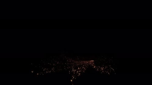 Golden Sparkle Exploding Reveal Transition