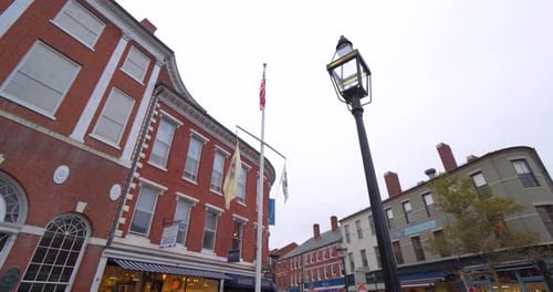Portsmouth New England Town Ambiance