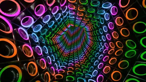 Background abstract motion video loop