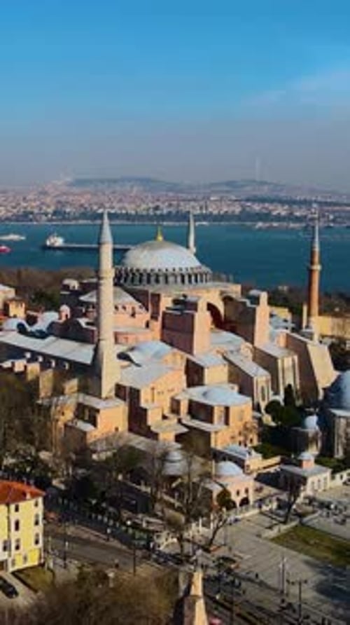 Istanbuler Moschee und Stadtbild, Türkei