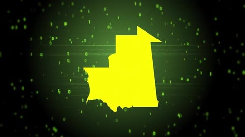 Mauritania Digital Map Intro
