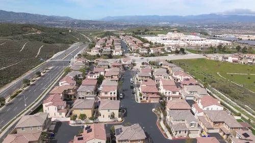 Santa Clarita, California suburban residential neighborhood