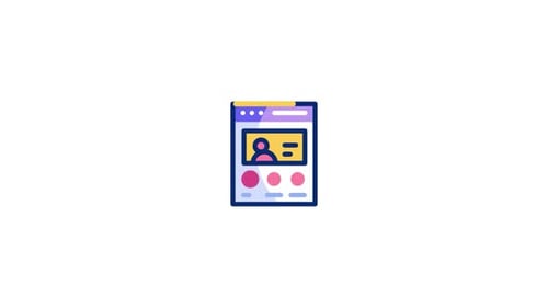 Websitebuilder Animated Icon