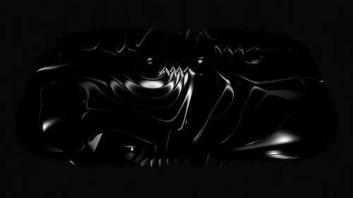 Background with Black Plate of Plasma, Exclusive, Reflection, 3D Render, Unique Design