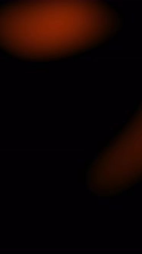Orange Glow Light Leak Footage