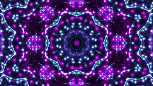 Smooth Neon Loop Background