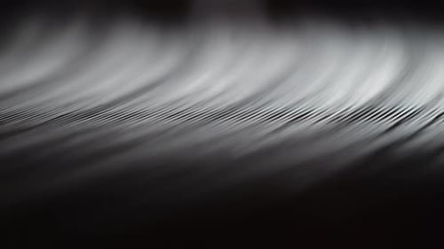 Close Up of Record Player Playing Vinyl