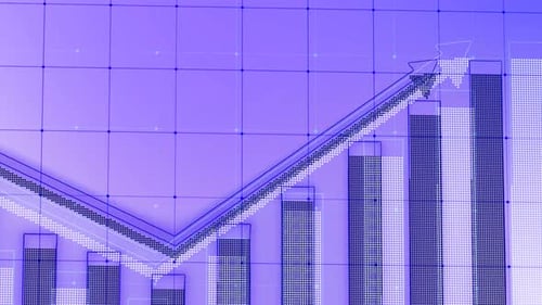 Business Growing Graph Bar