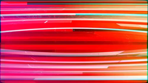 Abstract Digital Glitch Lines Motion Background