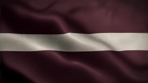 Seamless Waving Fabric Flag Loop Background