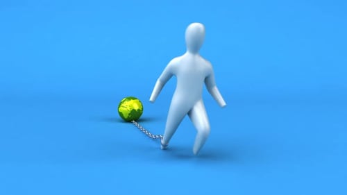 Símbolo de carga: animación 3D