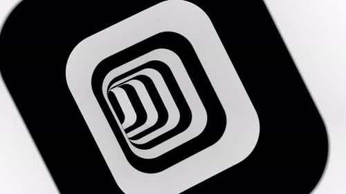 Tunnel-Intro mit schwarz-weißen Streifen, der sich nahtlos in eine Schleife ziehen lässt