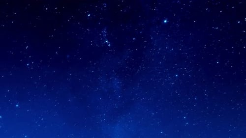 Night Sky, Stars, Time Lapse