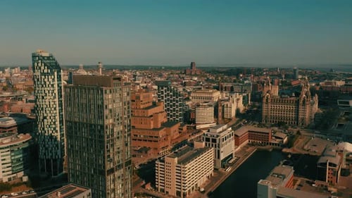Luftpanorama Waterfront City