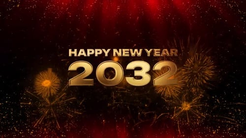 2032 New Year's Eve Fireworks Celebration