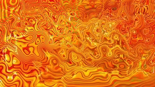 Abstract gold colour Liquid Background Animation