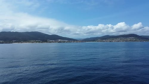 Breathtaking View of Lugo, Galicia's Serene Coastal Beauty