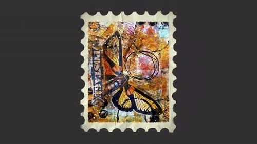 Postage Stamp Ephemera Roll On