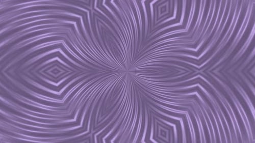 Dynamic Abstract Purple Geometric Kaleidoscope Pattern Animation