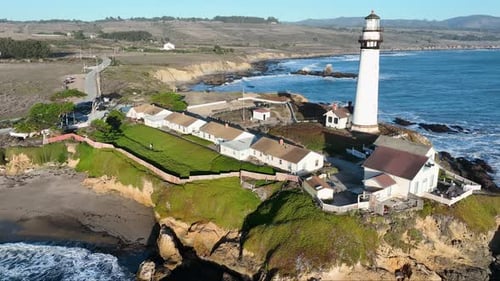 Pigeon Point, Leuchtturm, feindlich, Pelikane