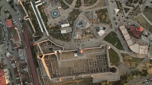 Erzurum Kalesi Adn Kale Park In Summer