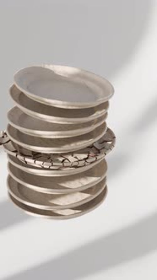 3D Animation of Breaking Plates