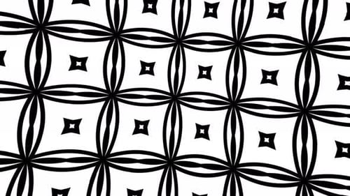 Schöne nahtlose Mandala-Animation mit Kaleidoskop-Effekt. abstrakter Mandala-Hintergrund. Vd\_1721