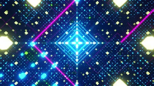 Digitaler Pixelverlauf 03 4K
